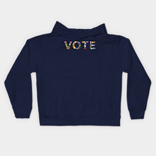 VOTE - Full of Flowers Kids Hoodie